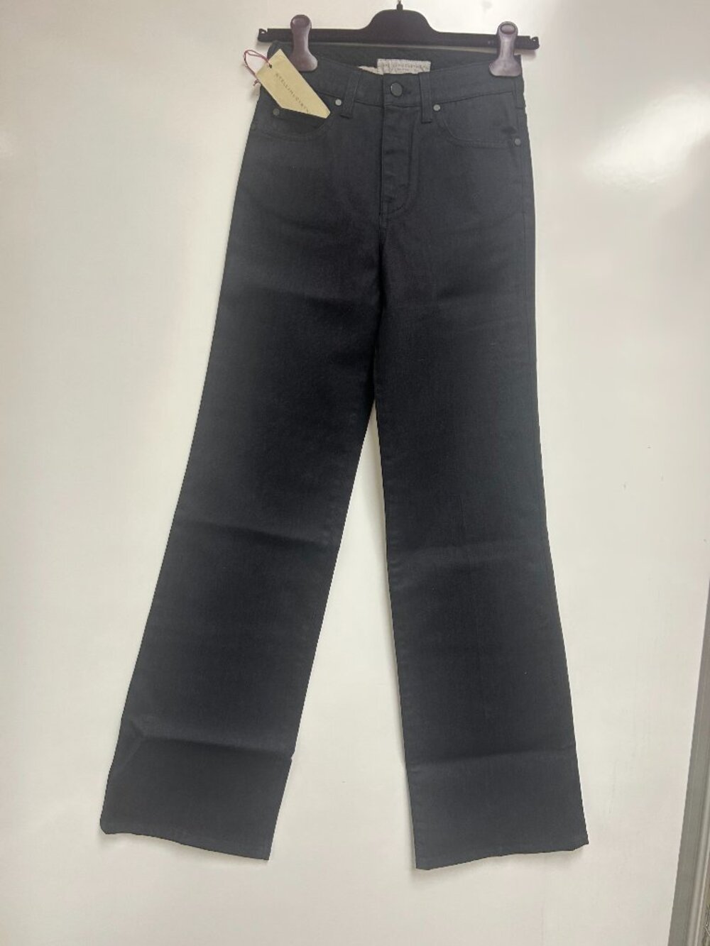 Stella McCartney Dark Blue 205099-SS444-1000 Wide Leg Denim Jeans SIZE 26- NEW!!
